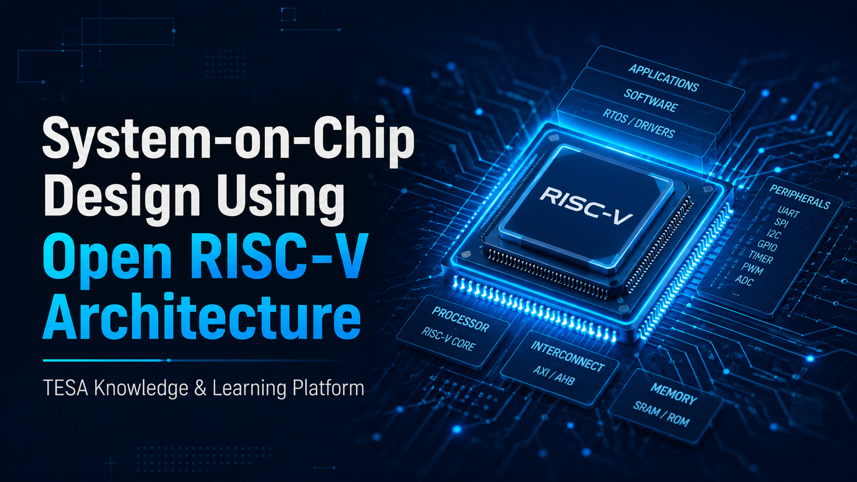 System-on-Chip Design Using Open RISC-V Architecture